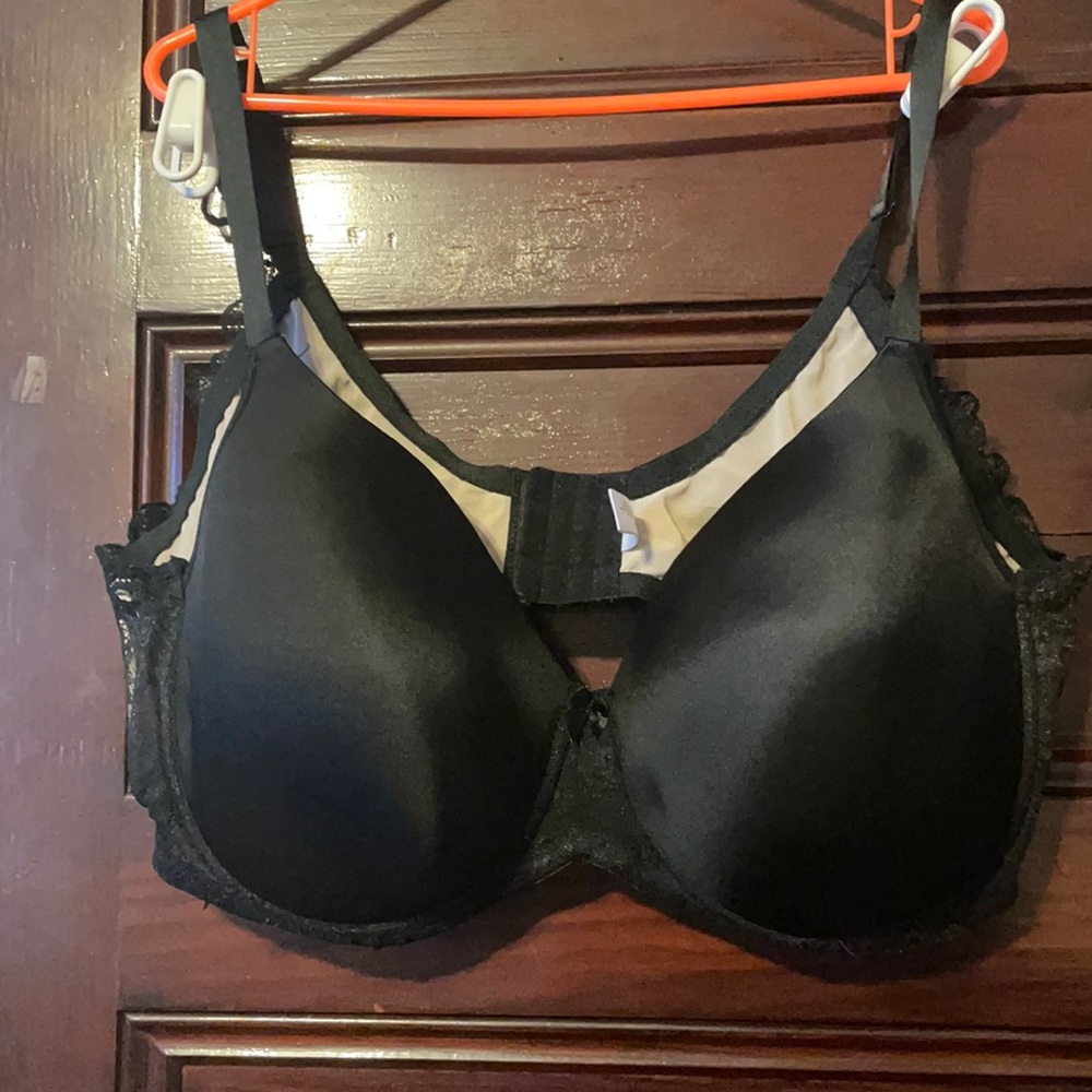 Black Lace Bra